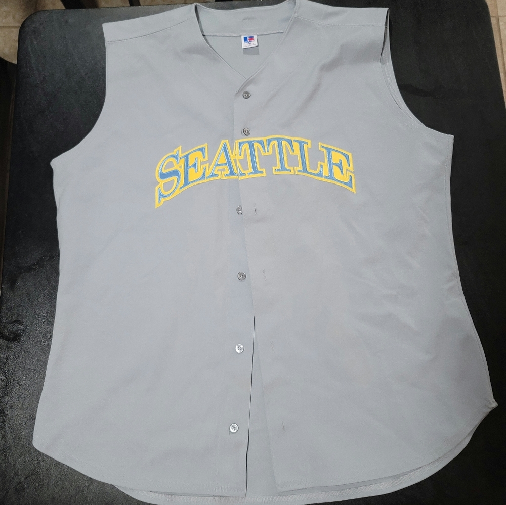Rare Vintage late 80's Seattle Mariners baseball jersey